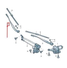 Audi R8 4S3 Wischerarm vorne rechts RHD 4S2955408A1P9 4S2955408A 1P9 ORIGINAL
