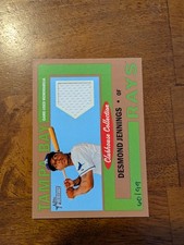 2013 Topps Heritage  Desmond Jennings Clubhouse Collection Relics Gold #/99