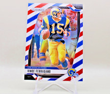 2024 Panini Prizm - Vince Ferragamo #174 Red White & Blue Prizm