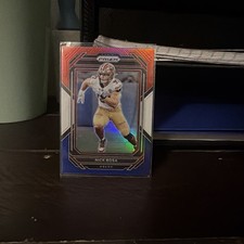 (2)  Nick Bosa 2022 Panini Prizm Red White Blue 49ers Card #269.