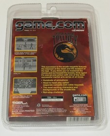 Vintage Gamecom By Midway Mortal Kombat Trilogy 1996