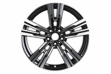 W723-bmf 20x8.5 5x120 Et25 72.6 Black Machined Face Set Of 4 Wheels