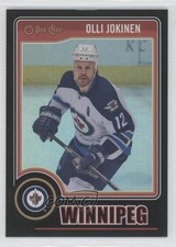 2014-15 O-Pee-Chee Black Rainbow 97/100 Olli Jokinen #25 0c3