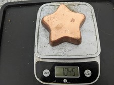 1kg Copper Star Ingot