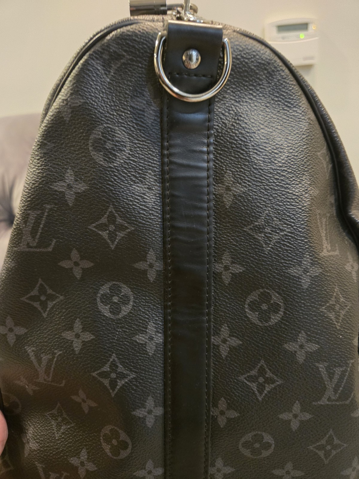 Louis Vuitton Monogram Eclipse  Keepall Bandouliè… - image 3