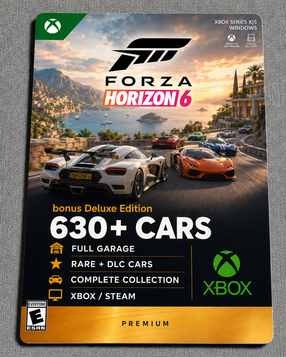 Forza Horizon 6 630+ Cars Deluxe Edition Bonus✨Xbox Steam | eBay