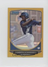 2013 Bowman Chrome Minis Gold Refractor 7/50 Gabriel Guerrero #247 0o5y