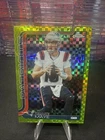 2025 Topps Chrome - Drake Maye #207 Lime Green X-Fractor