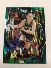 2025 Panini WNBA Select Concourse Dorka Juhasz Green Flash