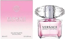 Versace Bright Crystal 3.0oz / 90ml EDT Women's Perfume - Sealed - Fast UK Post