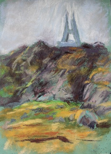 Original Pastel art Arctic Dixon Kara Sea