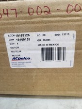 ACDelco Genuine GM Windshield Wiper Motor 191...