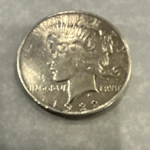 1922 Peace Dollar $1 Silver Coin 0.9 Fineness Circulated Business Strike