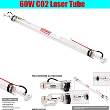 Monport 60W CO2 Laser Glass Tube Water Cooling for CO2 Cutter Engraver Machine
