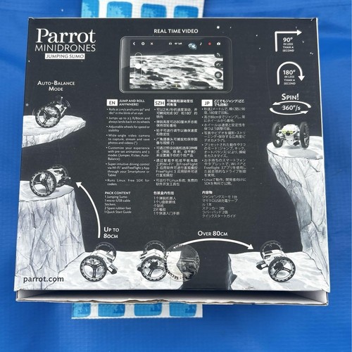 Parrot Minidrones Jumping Sumo Rc Robot Toy Rolling Jumping Programmable App - Picture 2 of 5