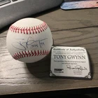 Tony Gwynn Signed Original Baseball Ball San Diego Padres - Certificate Inc.