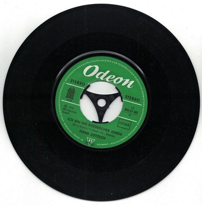 7'' Single Hans Lötzsch - Ich bin ein rheinischer Junge  (1975)