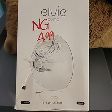 Elvie Pump - Breast Shield 21mm - 2 Pack - Brand New Sealed Box Damaged