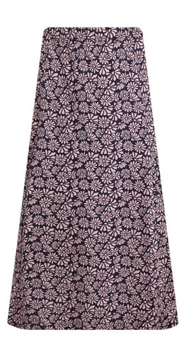 Weird Fish Romaro Printed Jersey Midi Skirt size 16 - Picture 2 of 3