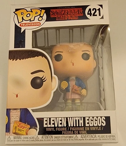 Funko Pop! TV Stranger Things Eleven with Eggos -Bloody Nose #421
