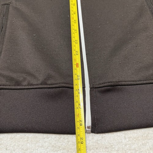 Vintage American Eagle Y2K Trainingsjacke Sportswear Retro braun gestreift Retro - Bild 9 von 9