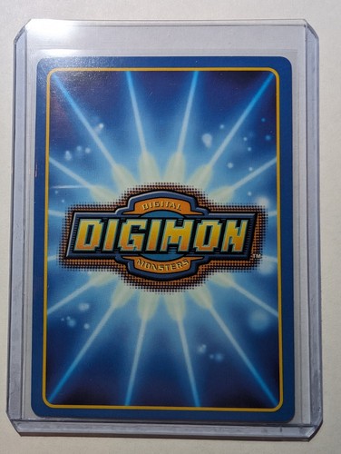 Digimon Card - 1999 (LP) Shellmon BO-09 - Bandai 1st Ed. Vtg - Picture 2 of 2