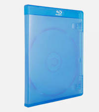 10 x Blu-ray cases  Standard 12mm  Single Disc, with outer plastic 