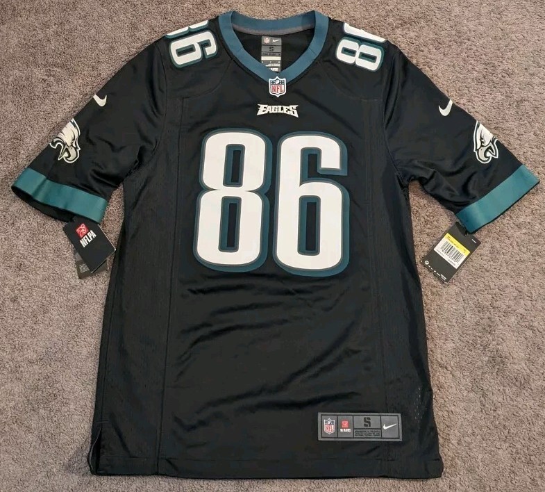 フィラデルフィア・イーグルス Wentz ジャージ XL 黒 フィラデルフィア・イーグルス Wentz ジャージ XL 黒 アメリカン