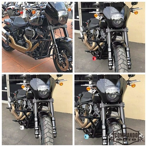 Highway Bar & Rear Crash Bar For Harley Softail FXBBS FXBB FXBR FLSL 2018-2024 - Picture 6 of 11