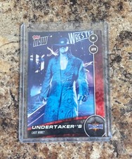 UNDERTAKER Last Ride? 2017 WWE Topps Now Wrestlemania 33 #72 Roman Reigns