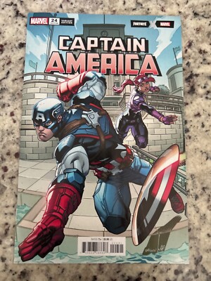 Captain America #24 Vol. 10 (Marvel, 2020) McGuinness Fortnite