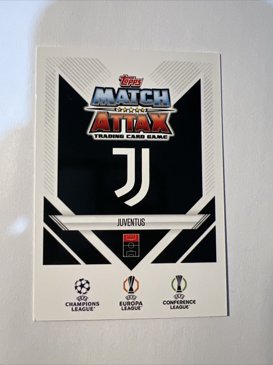 Dusan Vlahovic Match Attax 24/25 Man Of The Match SIGNATURE