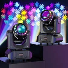 150W 18Prism LED Moving Head Light RGBW Gobo Beam Stage Lighting DJ Disco DMX
