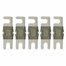 High-quality Nickel Plated 200 Amp Mini ANL Fuse (5 pack)