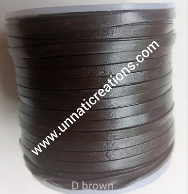 Premium Leather Laces 25 Meter Economical Substitute By Unnati Creations -India