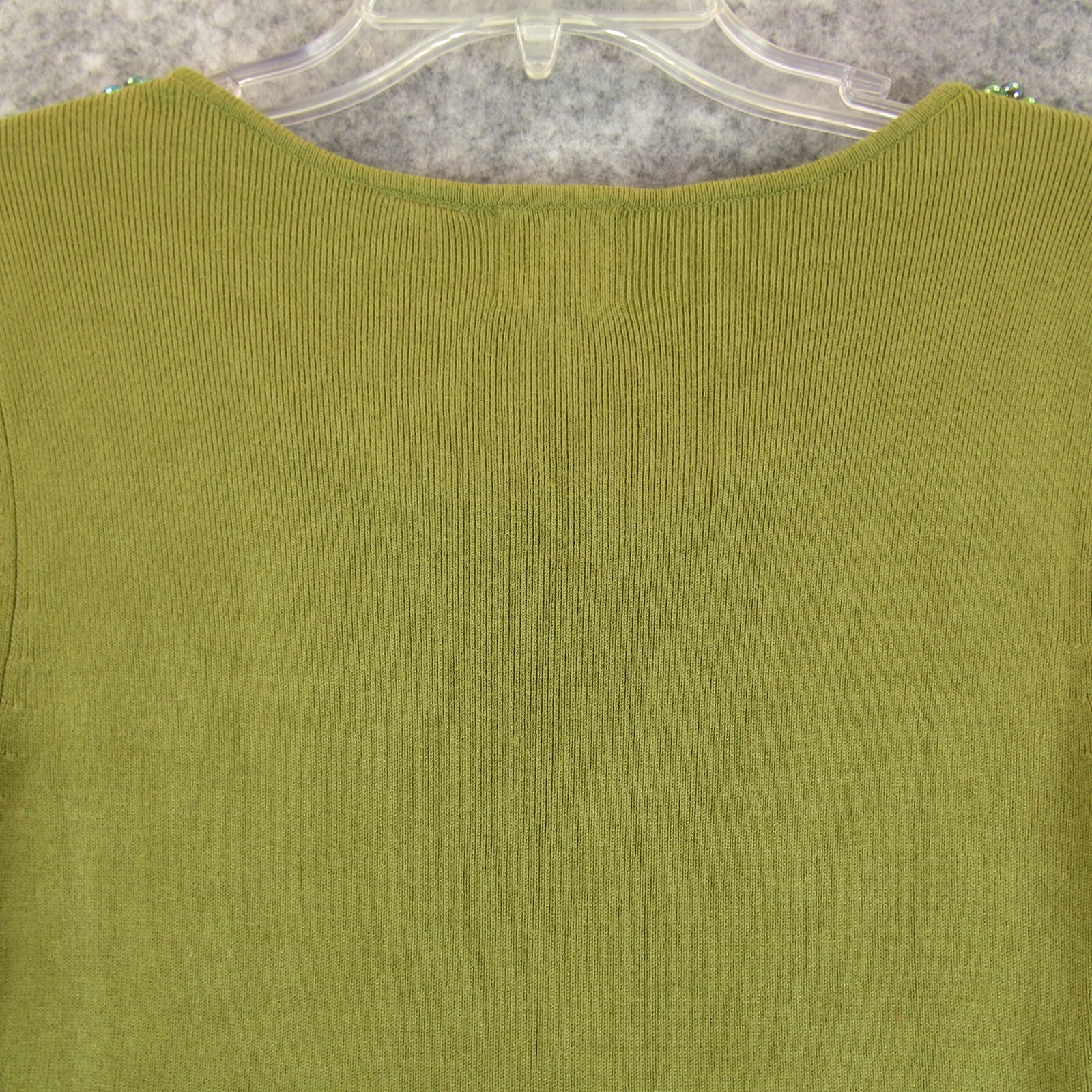 Ruby Rd Womens Sweater Extra Small Green Long Sle… - image 8