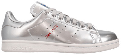stan smith silver metallic