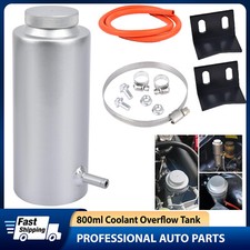 Universal Radiator Coolant Aluminum Catch Tank Overflow Reservoir Black 800ml Universal Radiator Coolant Aluminum Catch Tank Overflow Reservoir Black 800ml