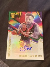 Jae’sean Tate 2020 recon auto autograph true potential signatures #1/5