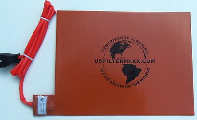 Generator Battery Heater Warmer Pad 8.5'' x 11.5'' 100 watts with thermostat
