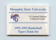 Qty of 120 1992-93 Memphis State SETS with Penny Hardaway RC, David Vaughn, etc.