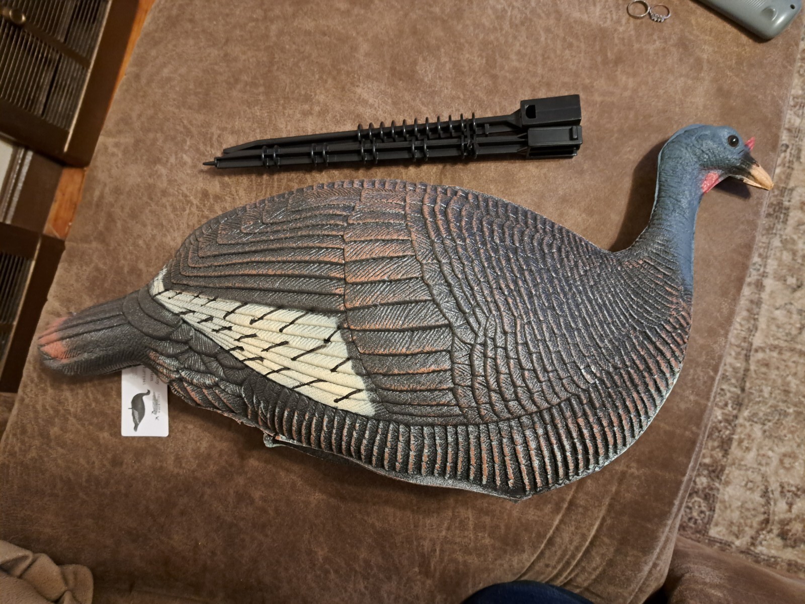 Turkey Decoy Upright Hen Foam FoldUp Realistic Looks Falls River Model