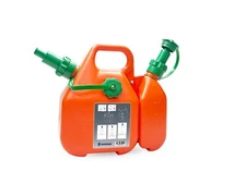 USA Holzfforma 6L Capacity Fuel Oil Canister Combo For Husqvarna Chainsaw Orange