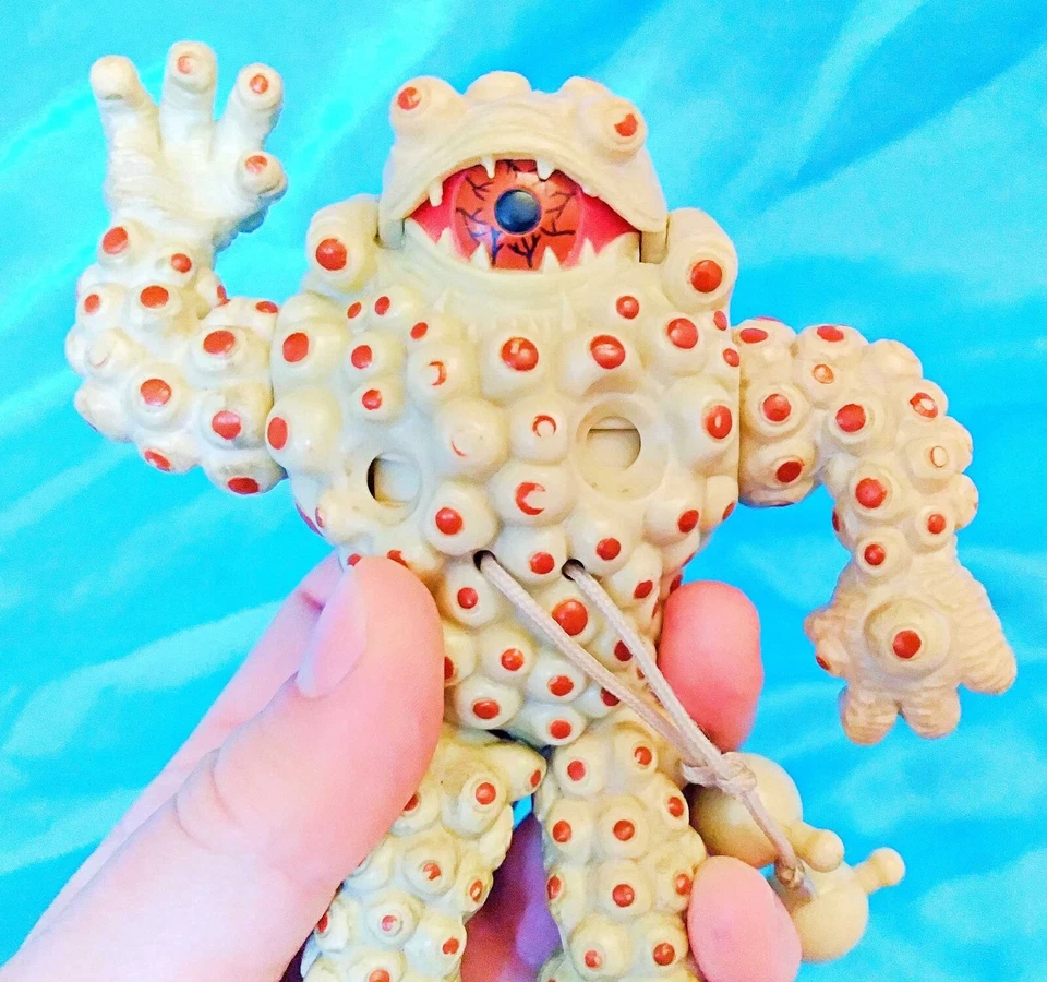 Vintage Mighty Morphin Power Rangers 1994 EYE POPPING EYE GUY Figure - Image 3 of 3