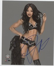 ALICIA FOX WWE DIVA SIGNED 8x10 PHOTO PHOTOFILE AUTOGRAPH w/ COA