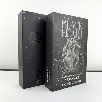 Black Heart Duet Sara Cate Rachel Leigh Special Edition Hardcover Slipcase NEW