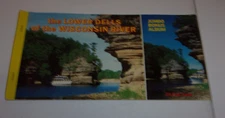 The Lower Dells Of The Wisconsin River 24 Post Cards Jumbo Bonus Album