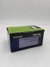 New Lexmark 701XY Yellow Toner Cartridge
