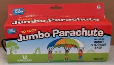 10' Jumbo Parachute  Storage Bag, Toysmith - Playground Classics - For Ages 3 