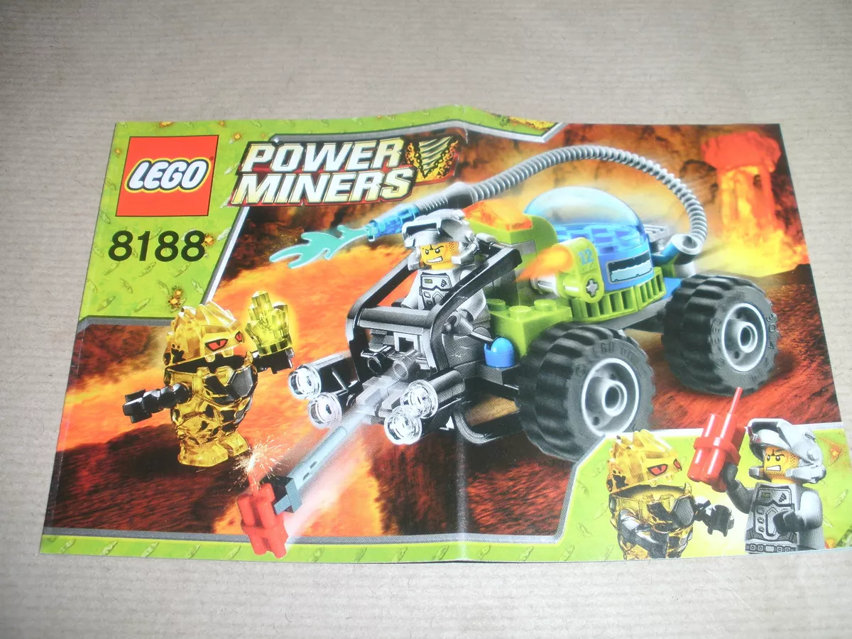 LEGO POWER MINERS INSTRUCTIONS ONLY 8188 8957 8959 8960 8963 PICK 1 | eBay